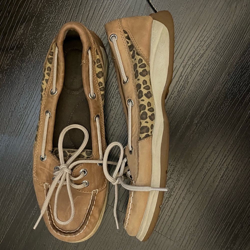 Cheetah Sperry Topsiders